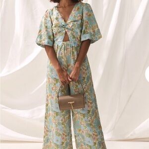 Anthropologie Sancia The Aida Jumpsuit Small